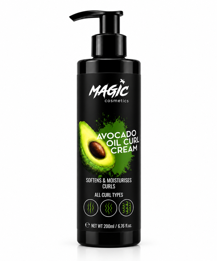 Magic Cosmetics Avocado Oil Curl Cream Pump 200ml