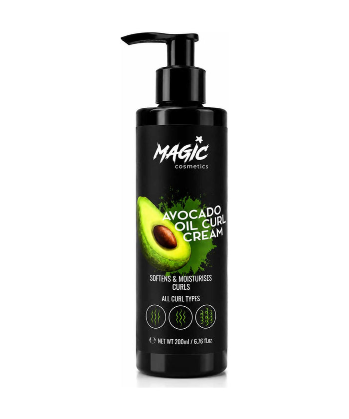 Magic Cosmetics Avocado Oil Curl Cream Pump 200ml