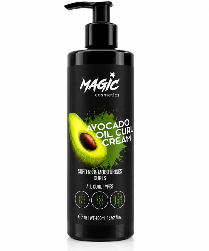 Magic Cosmetics Avocado Oil Curl Cream Pump 200ml