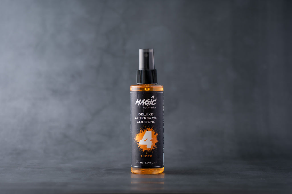 Magic Cosmetics Deluxe Aftershave Cologne No:4 Amber 150ml