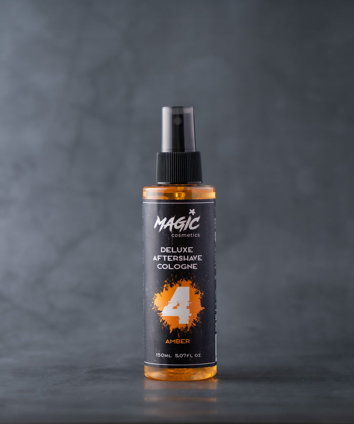 Magic Cosmetics Deluxe Aftershave Cologne No:4 Amber 150ml
