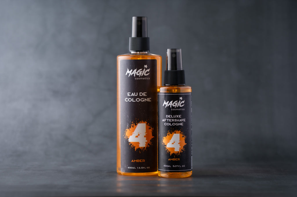 Magic Cosmetics Deluxe Aftershave Cologne No:4 Amber 150ml