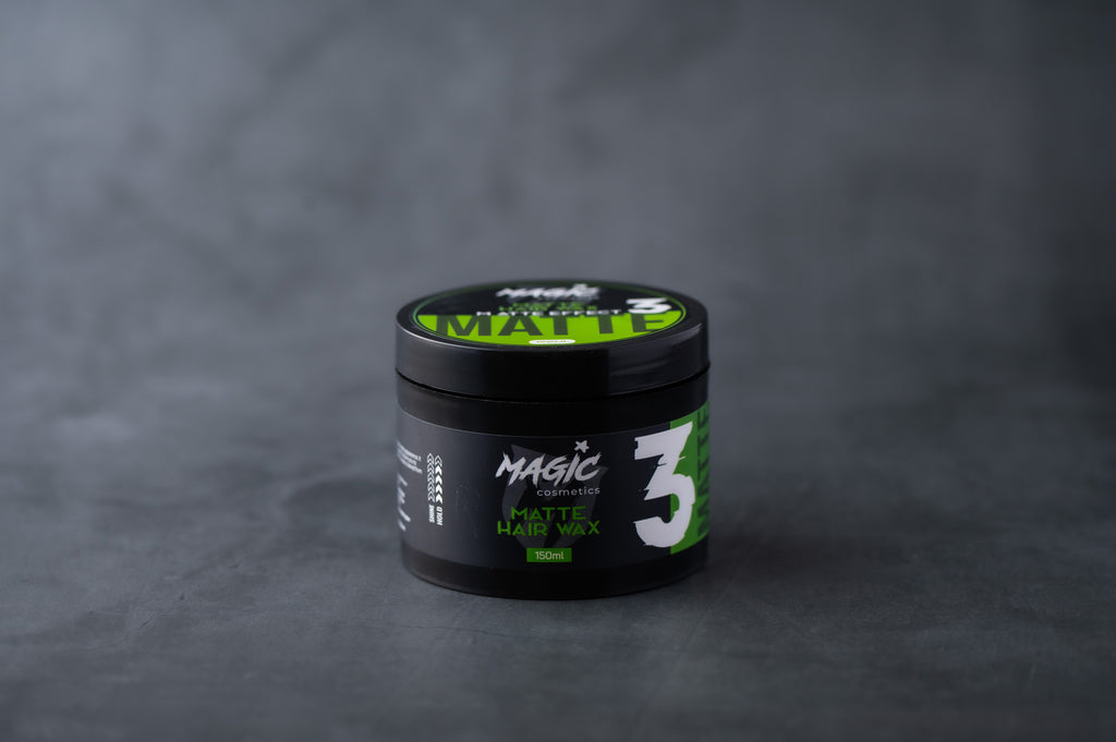 Magic Cosmetics Matte Hair Styling Wax 150ml – Strong Hold & Natural Finish