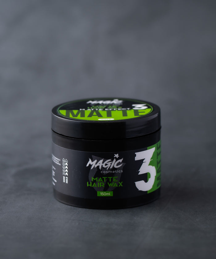 Magic Cosmetics Matte Hair Styling Wax 150ml – Strong Hold & Natural Finish