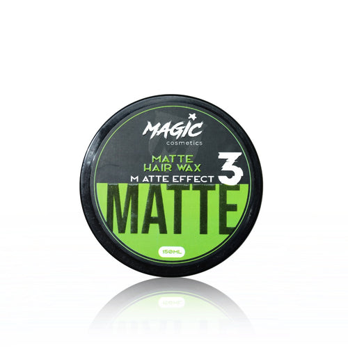 Magic Cosmetics Matte Hair Styling Wax 150ml – Strong Hold & Natural Finish