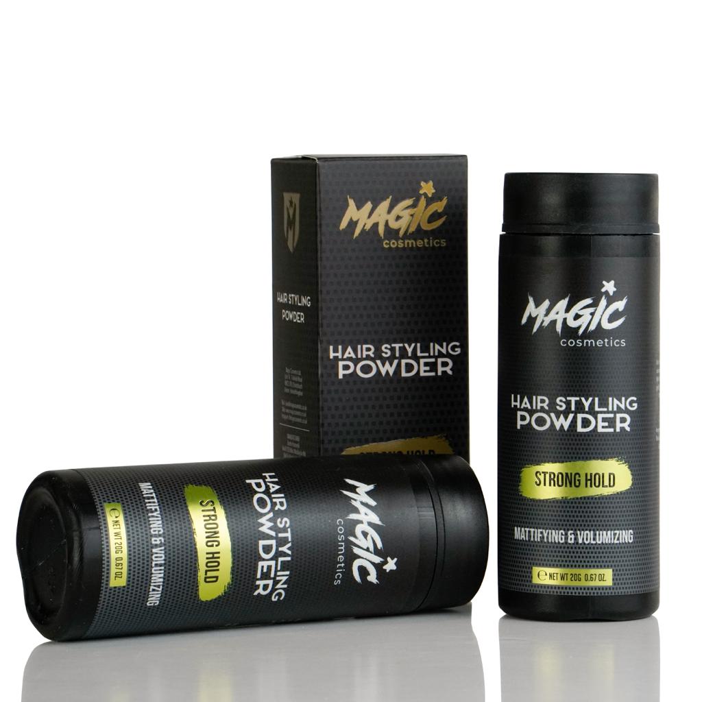 Hair Styling Powder for Men – Strong Hold | Magic Cosmetics ...