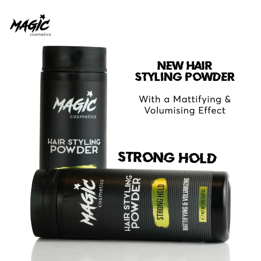 Hair Styling Powder for Men – Strong Hold | Magic Cosmetics ...